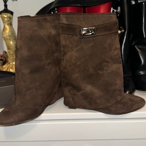 Givenchy shark lock boots